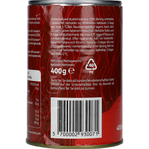 TON gehackte Tomaten mit Kräutern