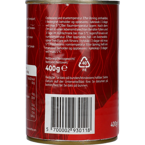 TON geschälte Tomaten
