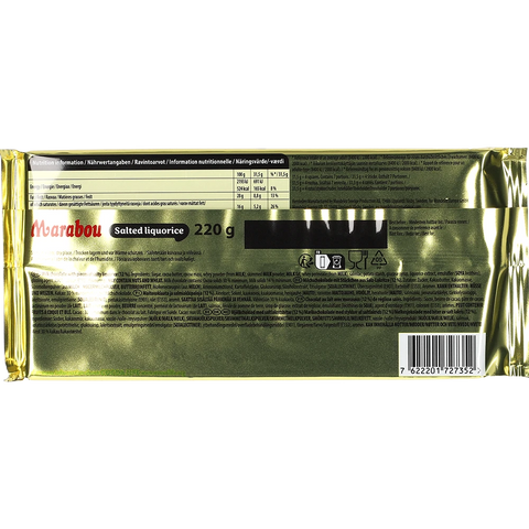 Marabou Black Saltlakritz