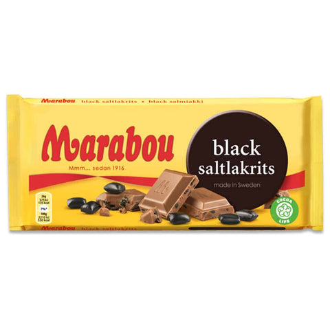 Marabou Black Saltlakritz