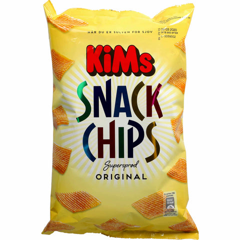 Kims Snack Chips Original Slik & Dagligvarer