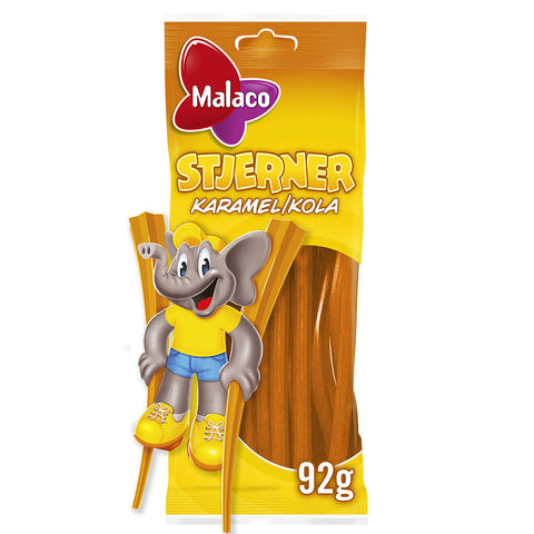 Malaco Stjerner Karamel Slik & Dagligvarer