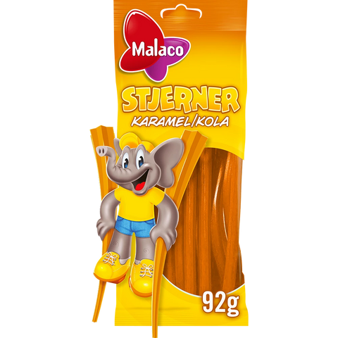 Malaco Stjerner Karamel