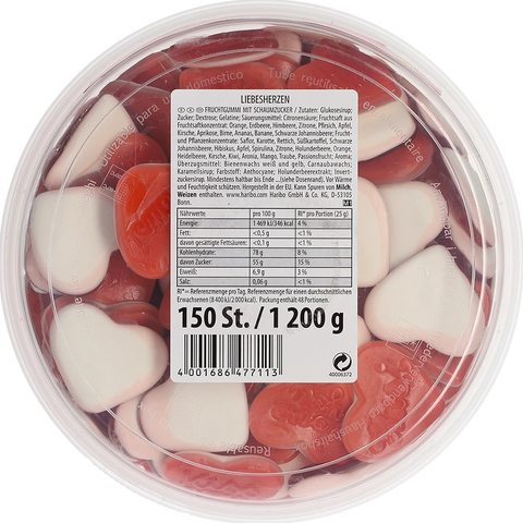 Haribo DE Liebesherzen