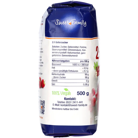 Nordzucker Gelierzucker 2:1 500G Slik & Dagligvarer