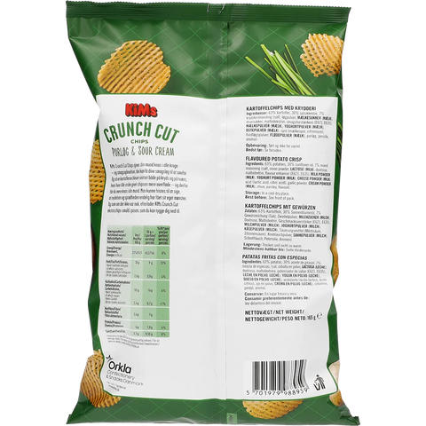 Kims Crunch Cut Purløg & Sour Cream