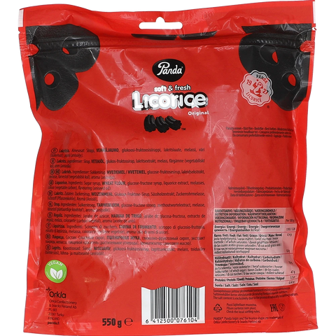 Panda Soft & Fresh Licorice Original