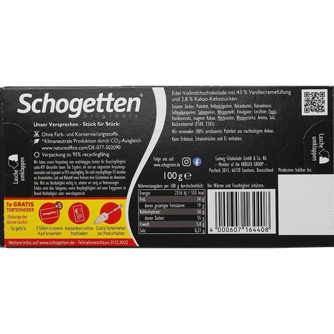 Schogetten Black & White