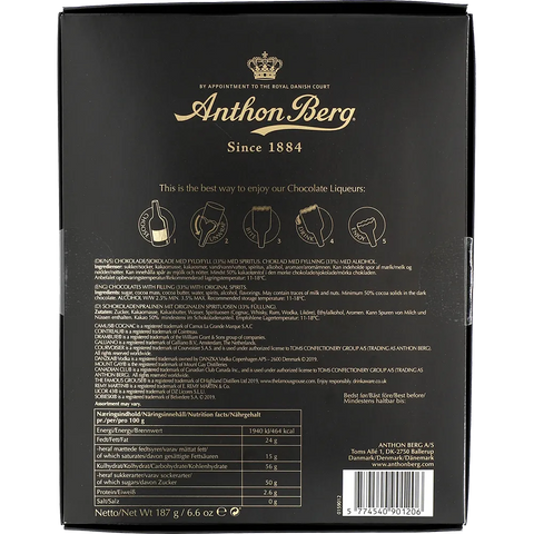 Anthon Berg Chocolate Liqueurs