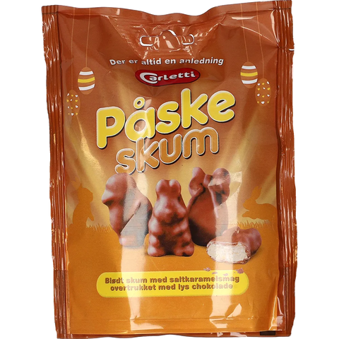 Carletti Påskeskum Salzkaramell mit hellem Vekao