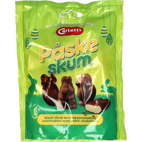 Carletti Påskeskum Apfelsine mit dunklem Vekao