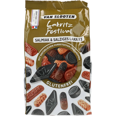 Van Slooten Festival Salmiak&salzLakritz glutenfr