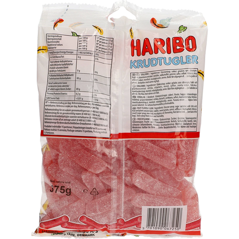 Haribo DK Krudtugler