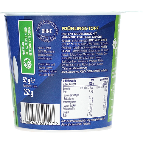 Birkel Minuto Frühlingstopf, 58G