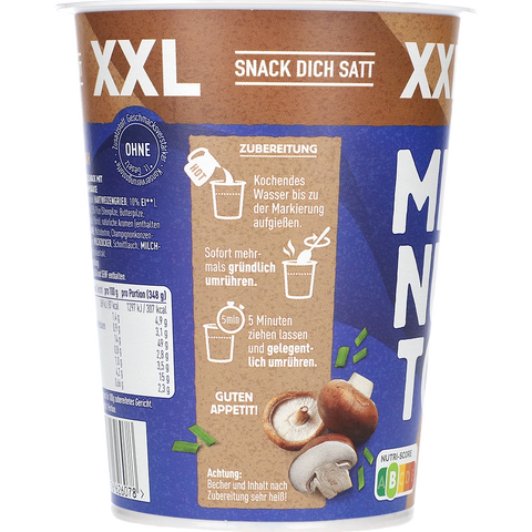Birkel Minuto XXL Pilz-Rahm-Topf, 78G