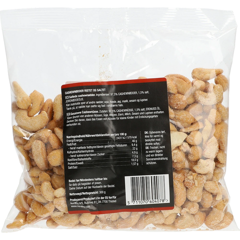 Nordthy Cashew Ristede & Saltede