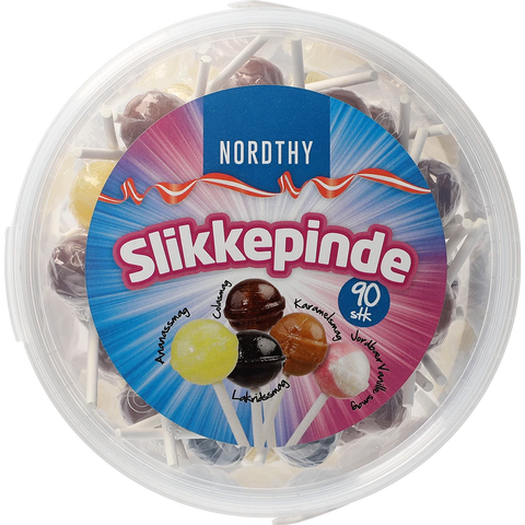 Nordthy Slikkepinde