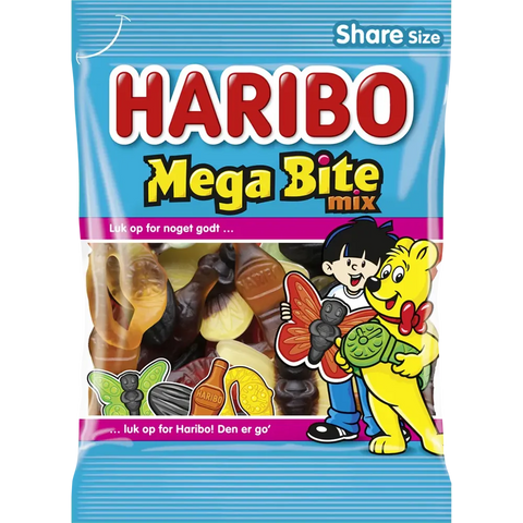 Haribo DK Mega Bite Mix