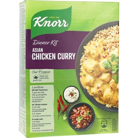 Knorr Dinner Kit Chicken Curry
