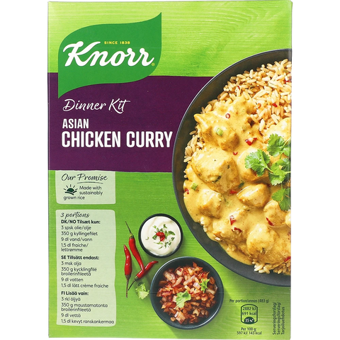 Knorr Dinner Kit Chicken Curry