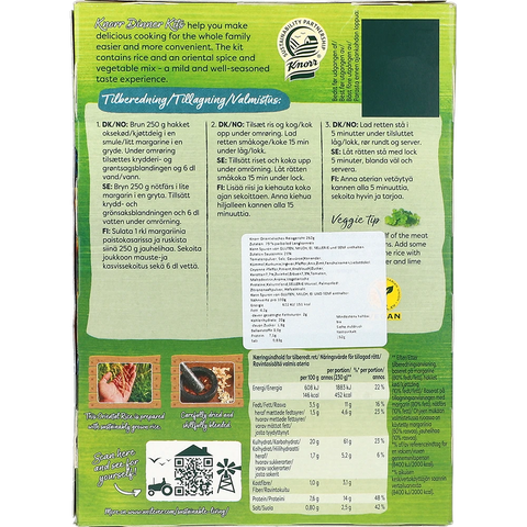 Knorr Dinner Kit Orientalsk Risret