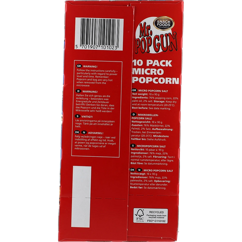 Mr. Popgun Micro Popcorn
