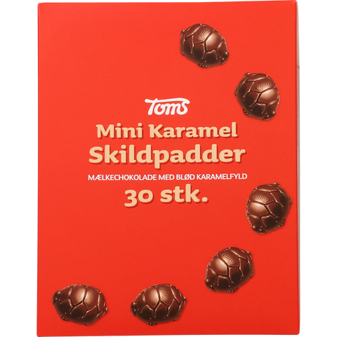 Toms Mini Skildpadder Karamel Vollmilch 30er