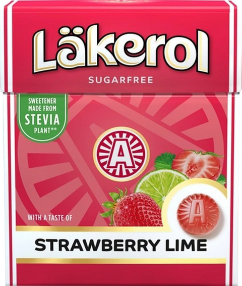 Cloetta Läkerol Big Pack Strawberry Lime