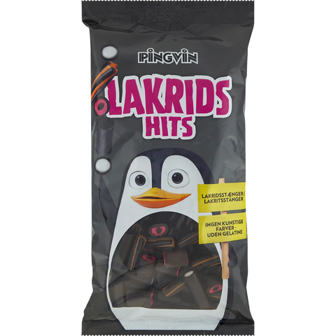 Toms Slikposer Pingvin Lakrids Hits