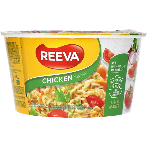 Reeva Big Bowl Instant Nudler Kylling Slik & Dagligvarer