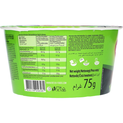 Reeva Big Bowl Instant Nudler Okse