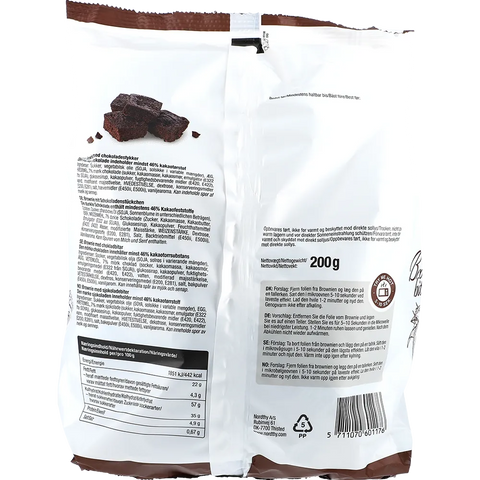 Nordthy Mini Brownies chokolade