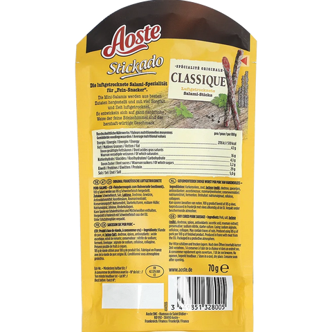Aoste Stickado Classique