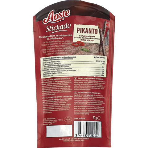 Aoste Stickado Pikanto