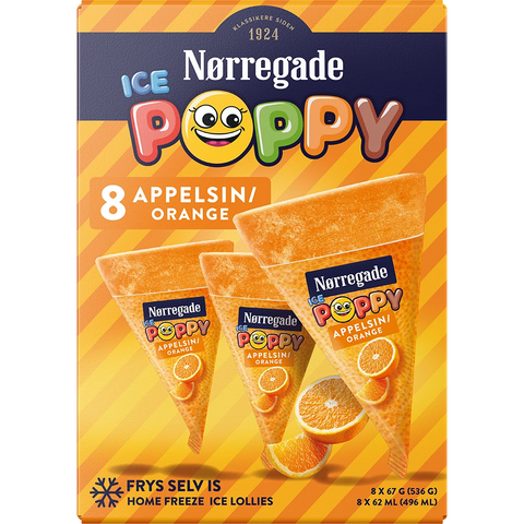Ice Poppy Appelsin