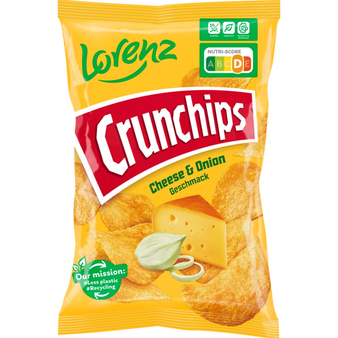 Lorenz Crunch. Cheese & Onions