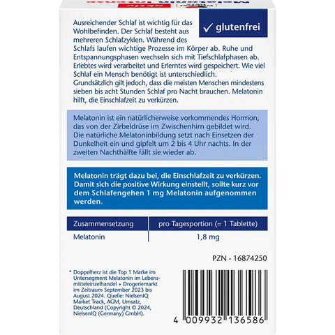 DH Melatonin Schneller Einschlafen