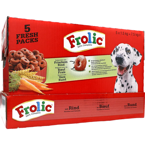 Frolic Complete Rind, Karotten & Getreide