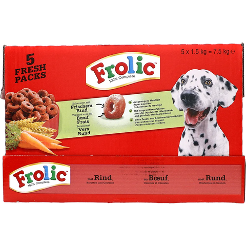 Frolic Complete Rind, Karotten & Getreide