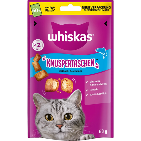 Whiskas Knuspertaschen mit Lachs