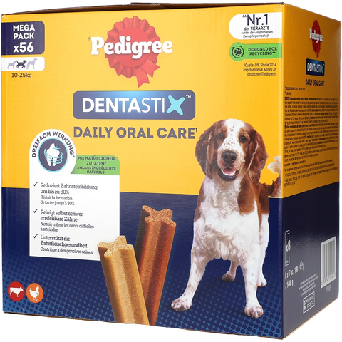 Pedigree Dentastix MP für mittlere Hunde 56er