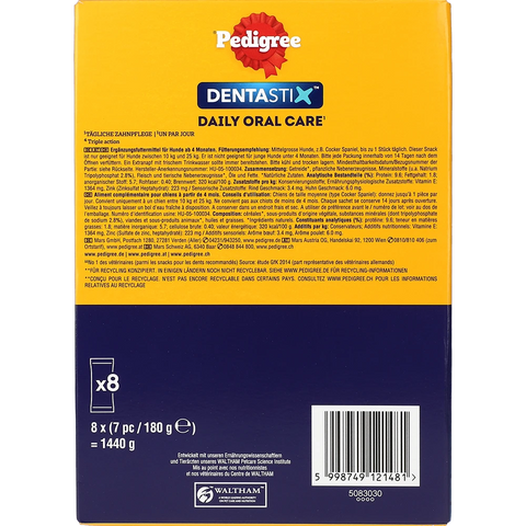 Pedigree Dentastix MP für mittlere Hunde 56er