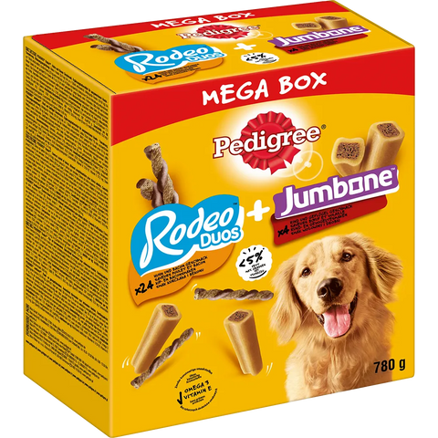 Pedigree Rodeo + Jumbone Maxi Box