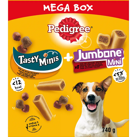 Pedigree Tasty Minis u.Jumbone Mini Mega