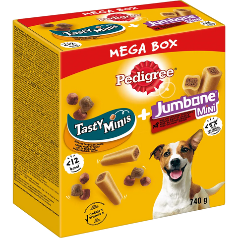 Pedigree Tasty Minis u.Jumbone Mini Mega