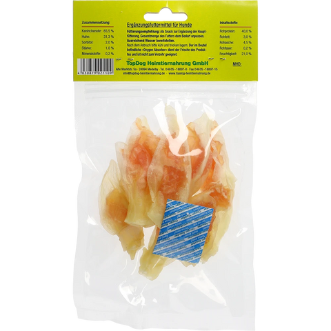 Top Dog Kaninchenohren mit Huhn