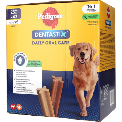 Pedigree Dentastix MP für große Hunde 42er