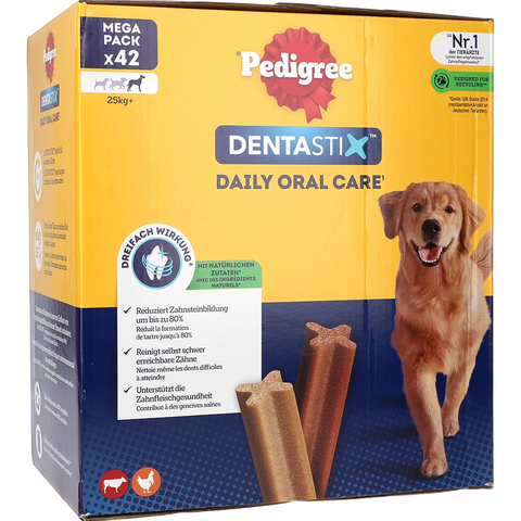 Pedigree Dentastix MP für große Hunde 42er