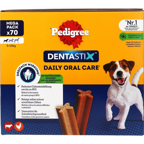 Pedigree Denta Stix MP für kleine Hunde 70er