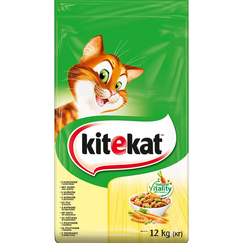 Kitekat Trocken mit Huhn & Gemüse
